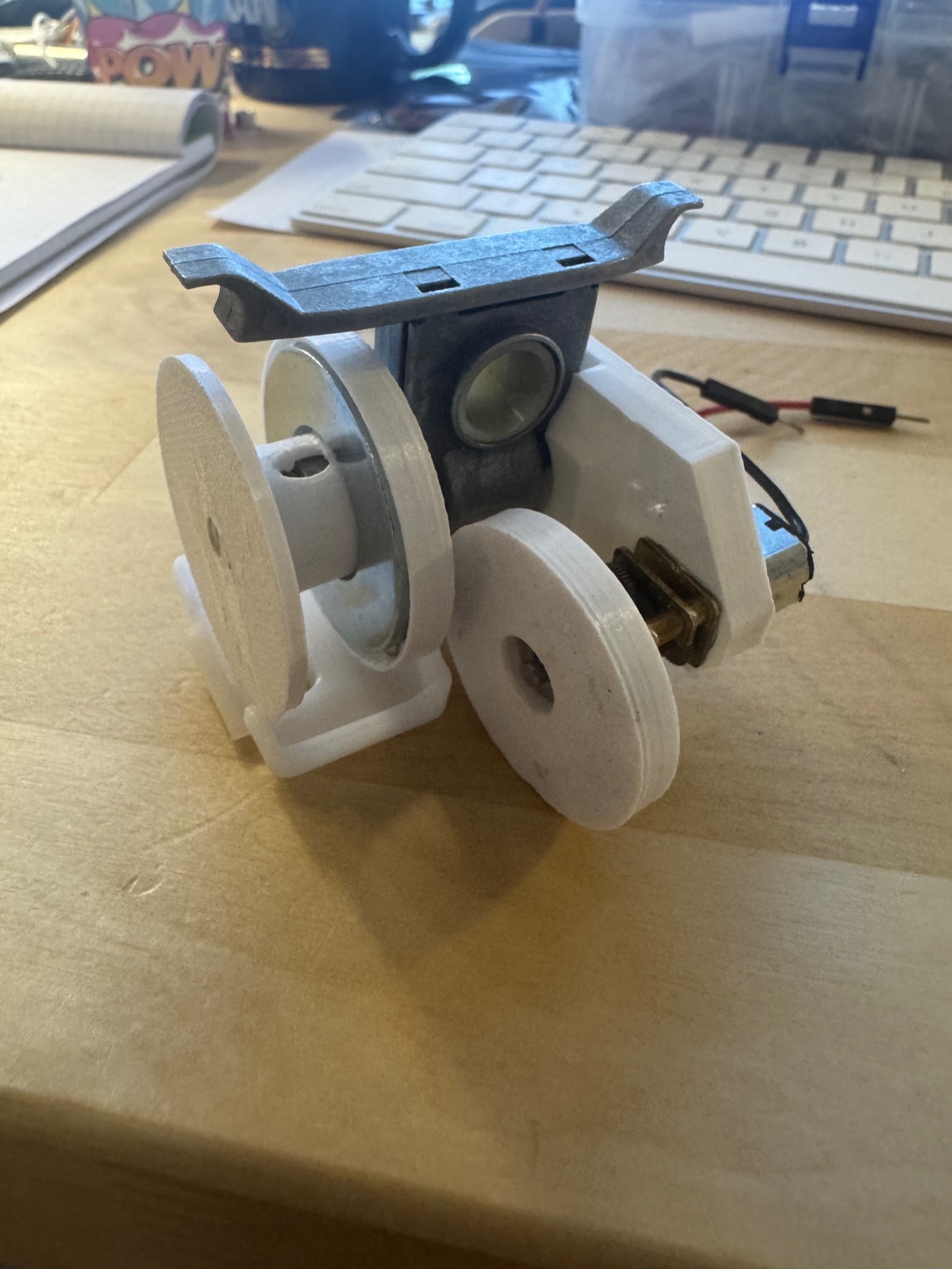 Motorized wheel prototype